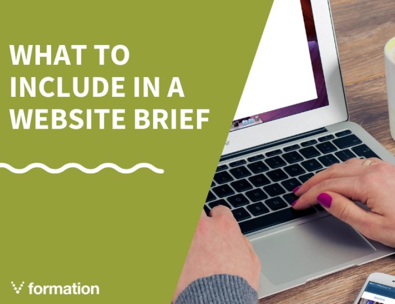 What to include in a brief for a new website